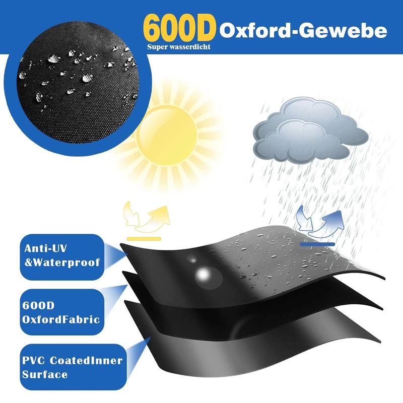 1pc Trailer Tarpaulin High-Sided Cover 210x114x90CM Car Trailer Cover For STEMA OPTI AN F 750 850 VARIOLUX 750 Car Accessories
