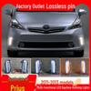 LED Daytime Running/Fog Lights for 11-13 Toyota Prius Front Bumper