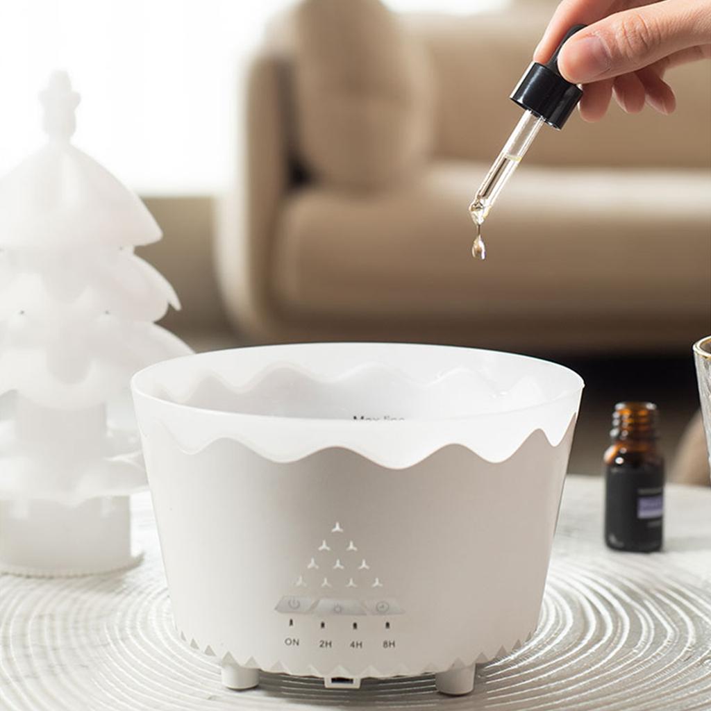 Christmas Tree Humidifier Large Mist Aromatherapy Diffuser with Essential Oil for Home Desktop