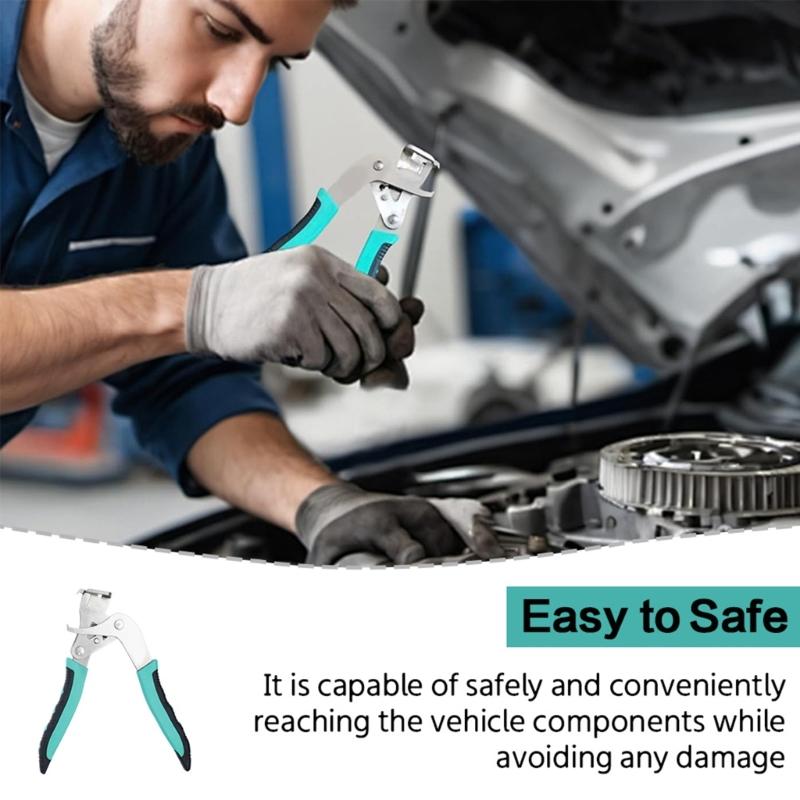 Professionelles Edelstahl-Ergonomisches Auto-Türverkleidungs-Clip-Entferner-Zangen-Set Für Auto-Innenraumreparatur Und -Modifikation