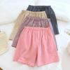 Women's Pure Cotton Summer Pajama/Beach Shorts - Lightweight, Washed, Simple, Plus Size, Wearable Outside.