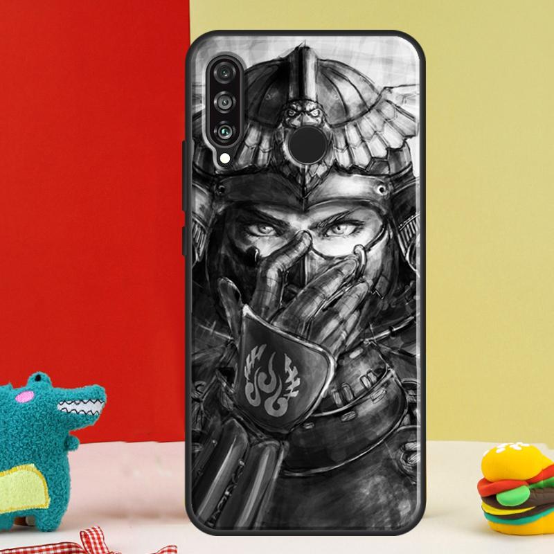 Anime Girl Samurai For Huawei Nova 5T 9 10 SE 12i 12s 11i Y91 Y90 Y60 Y70 Y72 Y61 P60 P30 Pro P20 P40 Lite Case