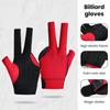 1Pc 3-Finger Billiards Glove Anti-slip Sweat-absorbing Breathable Men Women Left Hand Snooker Cue Sport Glove Billiards Accessories