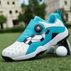 Unisex Plus Size Non-slip Golf Shoes - Breathable, Wear-resistant, Spiked Outdoor Sports Footwear