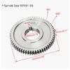 6pcs Change Gear Set SIEG X1& SX1&JET JMD-1&SOGI S1-16&Compact 1&Clarke CMD10 Lathe Metal Exchange Gear