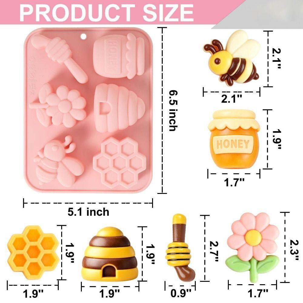 Bee Theme Chocolate Dessert Mold Reusable Baking Mould New Mousse Cake Mold  Baking Tools