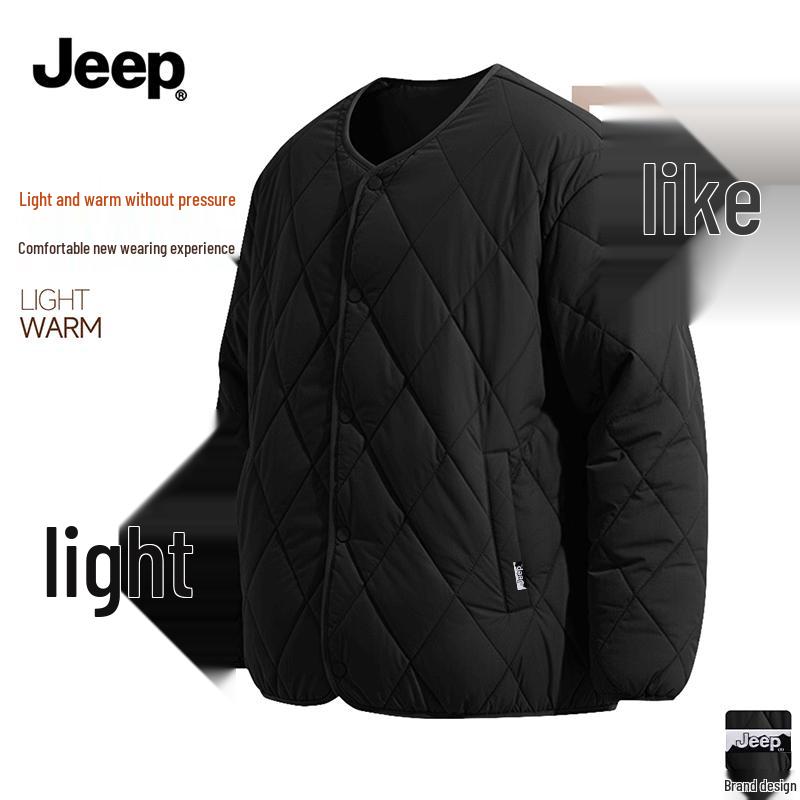 JEEP Men s Lightweight Japanese Retro Quilted Liner Jacket M