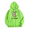 Women's Casual Loose Fit Letter Print Long Sleeve Pullover Hoodie for Everyday Wear