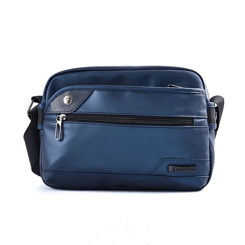 Simple Business Oxford Cloth Men's Messenger Bag Daily Commute Large Capacity Waterproof Wear-resistant Messenger Bag Men