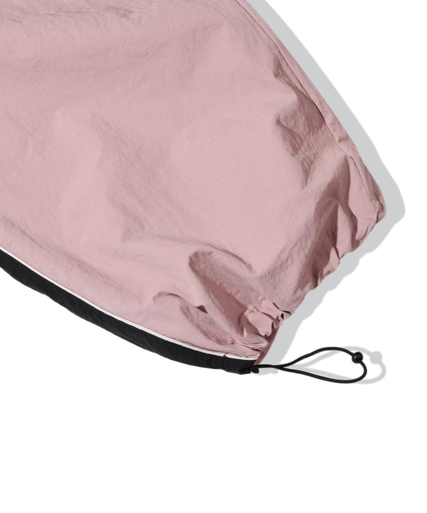 CGP Synthetic Fiber Color Block Sports String Pants_Pale Pink