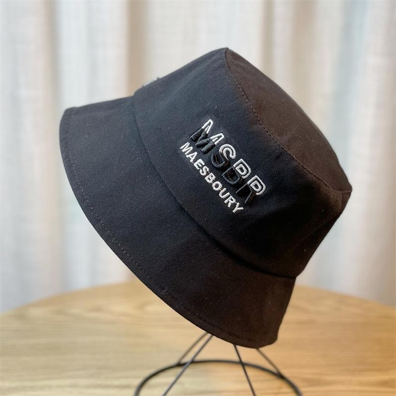 

Spring Mens Hats Summer Trend Student White Basin Hat Sunscreen Hat Fisherman чорний