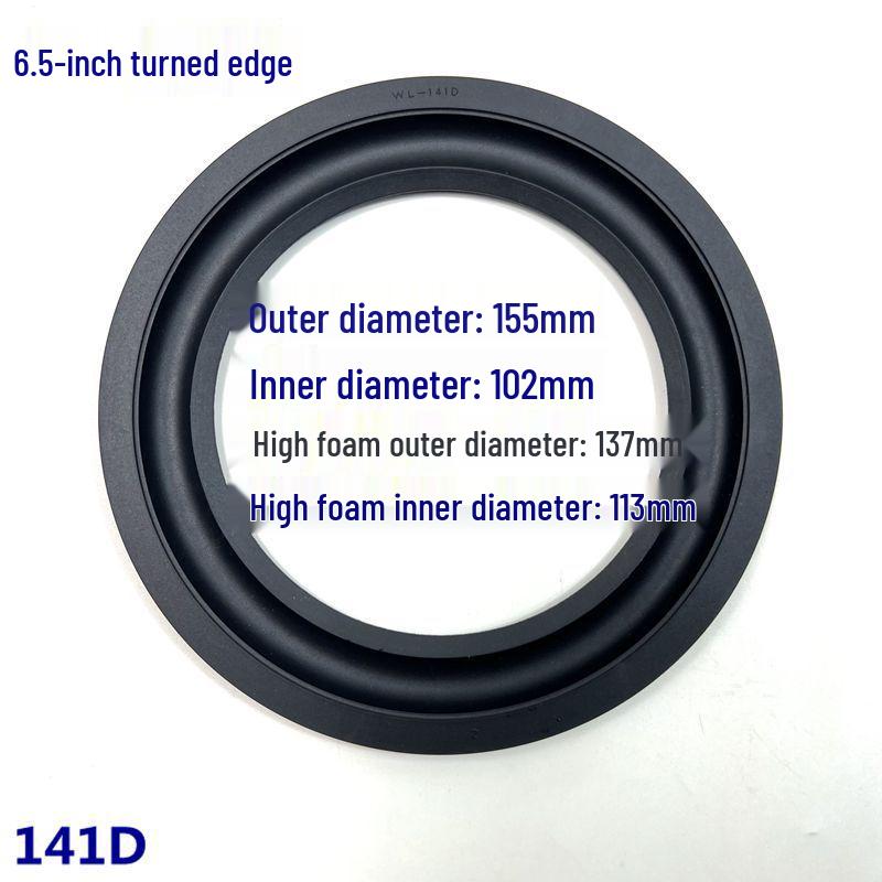 Rubber Edge Speaker Repair Rings - 1.5 To 12 Inch Range