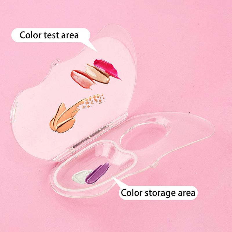 Foldable Liquid Foundation Palette Acrylic Makeup Tool Kit Mixing Cream Rod Set Storage Test Palette Cosmetic Beauty Accessories