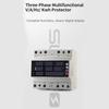 3 Phase V A Hz Kws Protector 100A 3 Phase V A Hz Kws Protector Pa66 Multi Function Self Reset Voltage Adjustable Protector