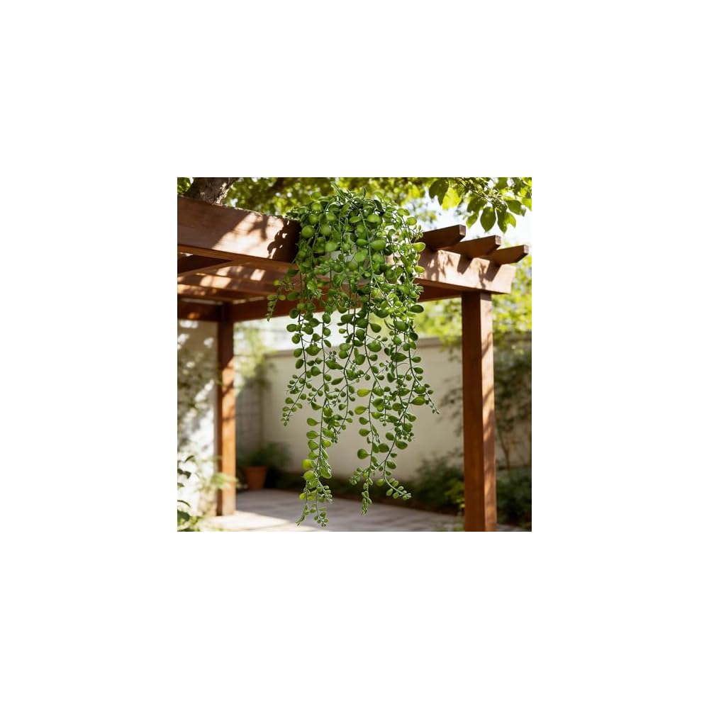 Villa Como Artificial Greenery - Wall-Mounted Potted Plant, Succulent, Hanging Pot, Wisteria,