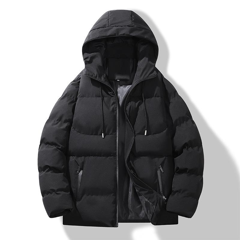 Spot Winter Cotton-padded Clothes Men's Trendy Fashion Hooded Cotton-padded Jackets Keep Warm and Thickened Casual Cotton-padded Clothes Men