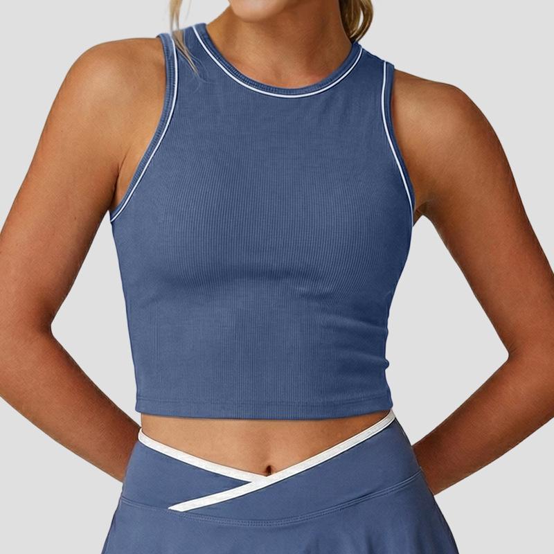 Damen Sport-Rock-Set mit Brustpolstern, schnelltrocknend, für Golf, Tennis und Yoga