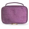 2026 Flannel Cosmetic Bag with Brush Cover Large Capacity Portable Velvet Cosmetic Bag Skin Care Product Storage Bag