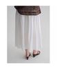 8SECONDS Eyelet Long Skirt White
