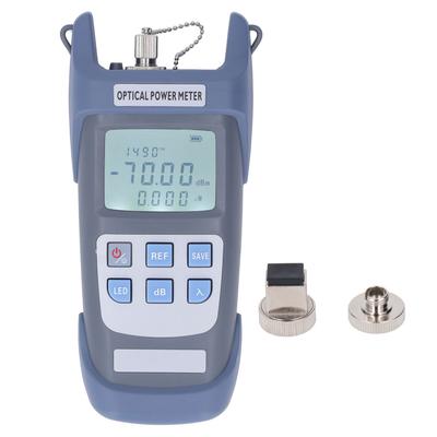 Optical Power Meter ABS Housing Auto Power Off 7 Test Wavelengths Fiber Test Equipment with LED