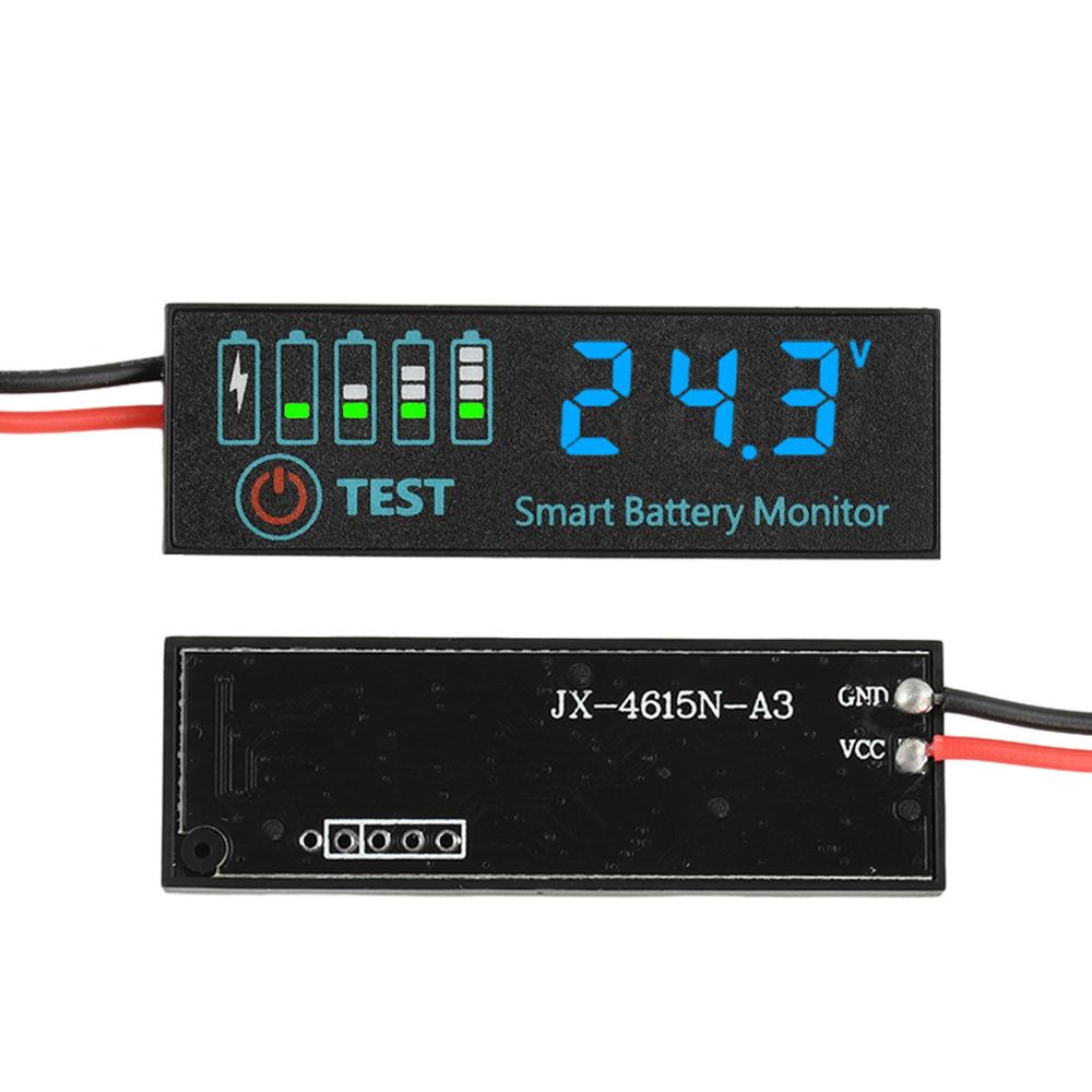 LED Battery Voltage Level Indicator Tester Charge Acid/Lithium 18650 Battery Charge Indicator Board DC 7-55V/DC 7-40V