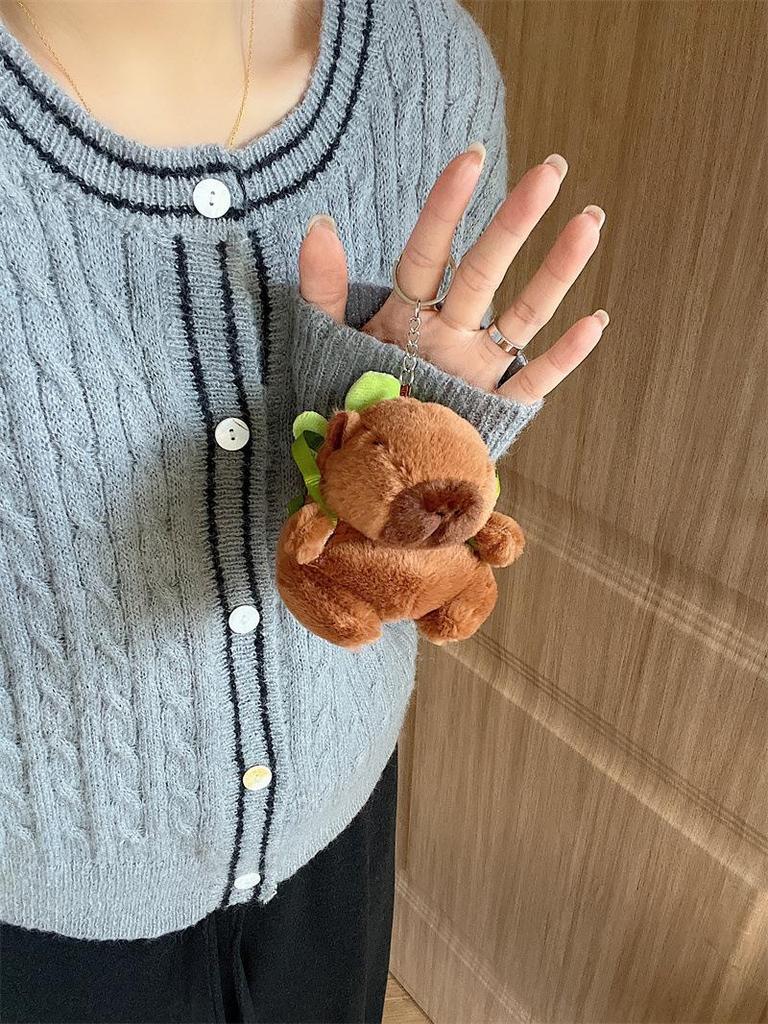 Plush Turtle Backpack Case for Apple AirPods Pro (1st/2nd Gen) Wireless Earphones