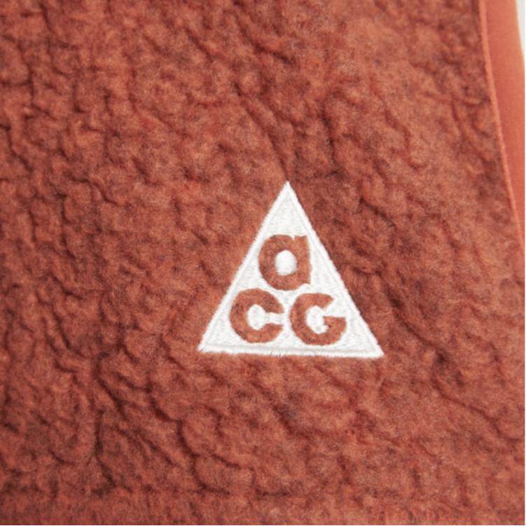 Nike ACG Collection Solid Zip-Up Stand Collar Casual Vest Women Vests Orange FN1925-809