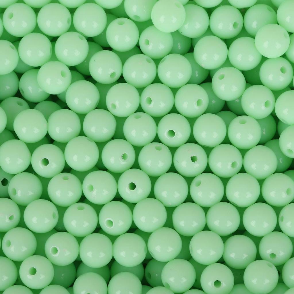 Spring Color Acrylic Beads for Children's DIY Projects