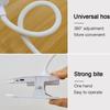 LED Table Light Tri- Level Adjustable Light Office Lights Dormitory Bedroom Learning Eye Protection Foldable Clip Desktop Lamp