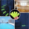 12/6pcs Anti Slip Strips Luminous Shower Stickers Bath Safety Strips Non Slip Strips for Bathtubs Showers Stairs Floors Stickers