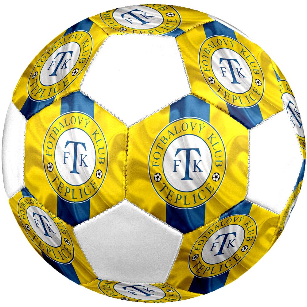 Football Club Teplice Soccer Ball, colorful, suitable for all ages, machine-stitched, PVC material, competition grade, durable and high bounce