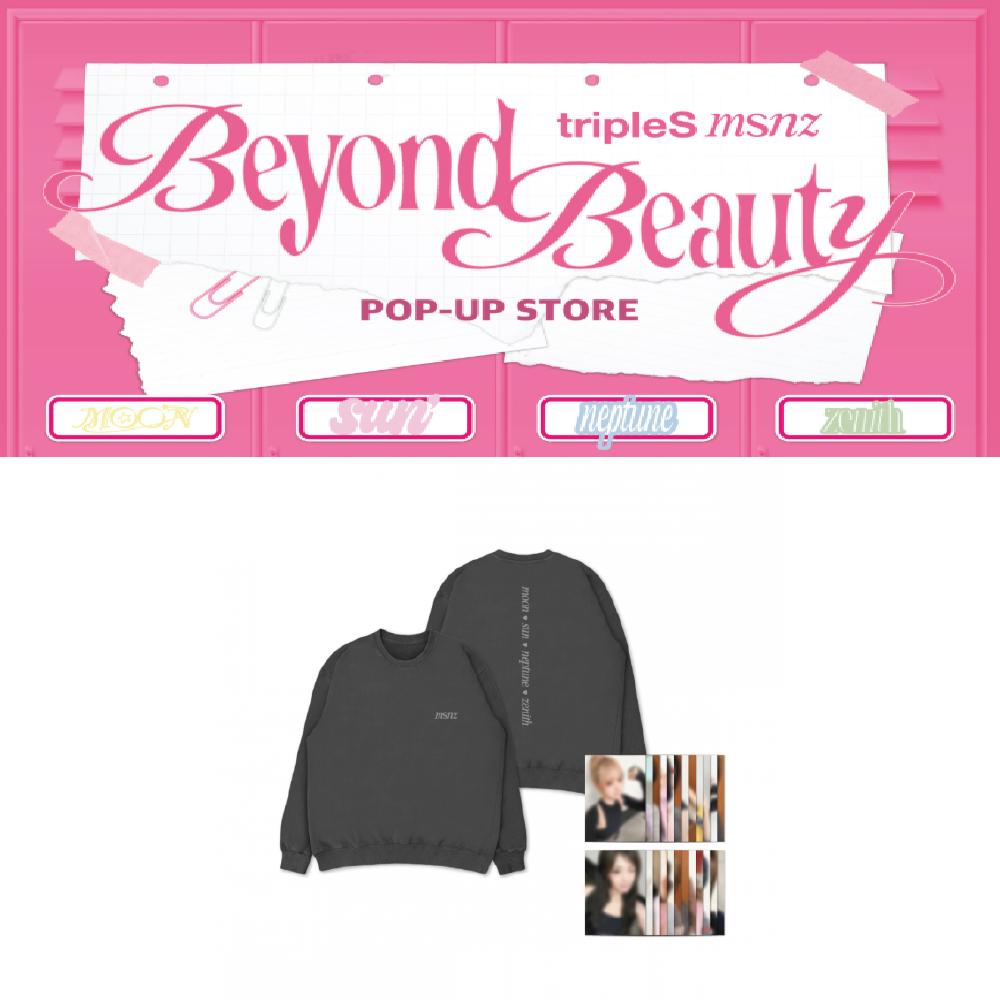 

Предзаказ на поп-ап магазин tripleS Beyond Beauty Свитшот с начесом