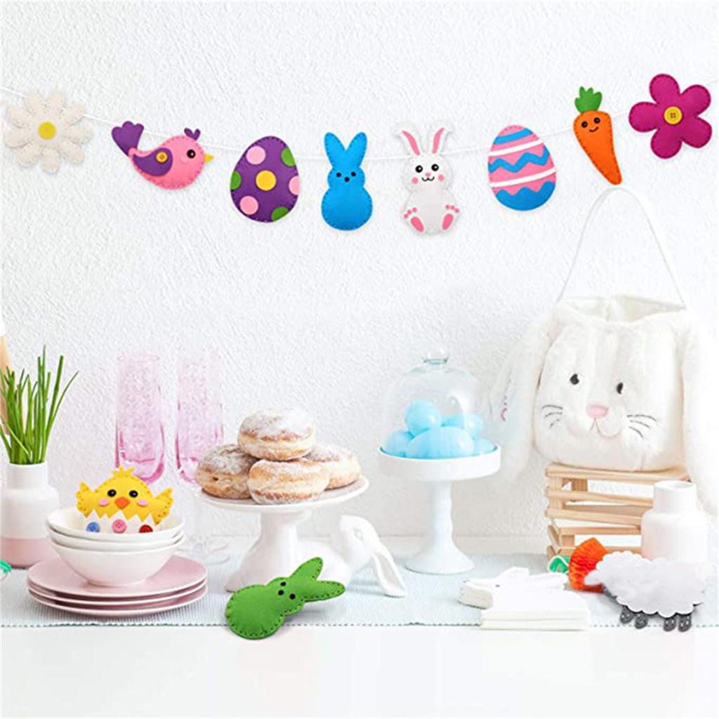 Easter Decorations, Easter Craft Kit Kids Sewing Kit Fun DIY Children Craft And Sewing Kits