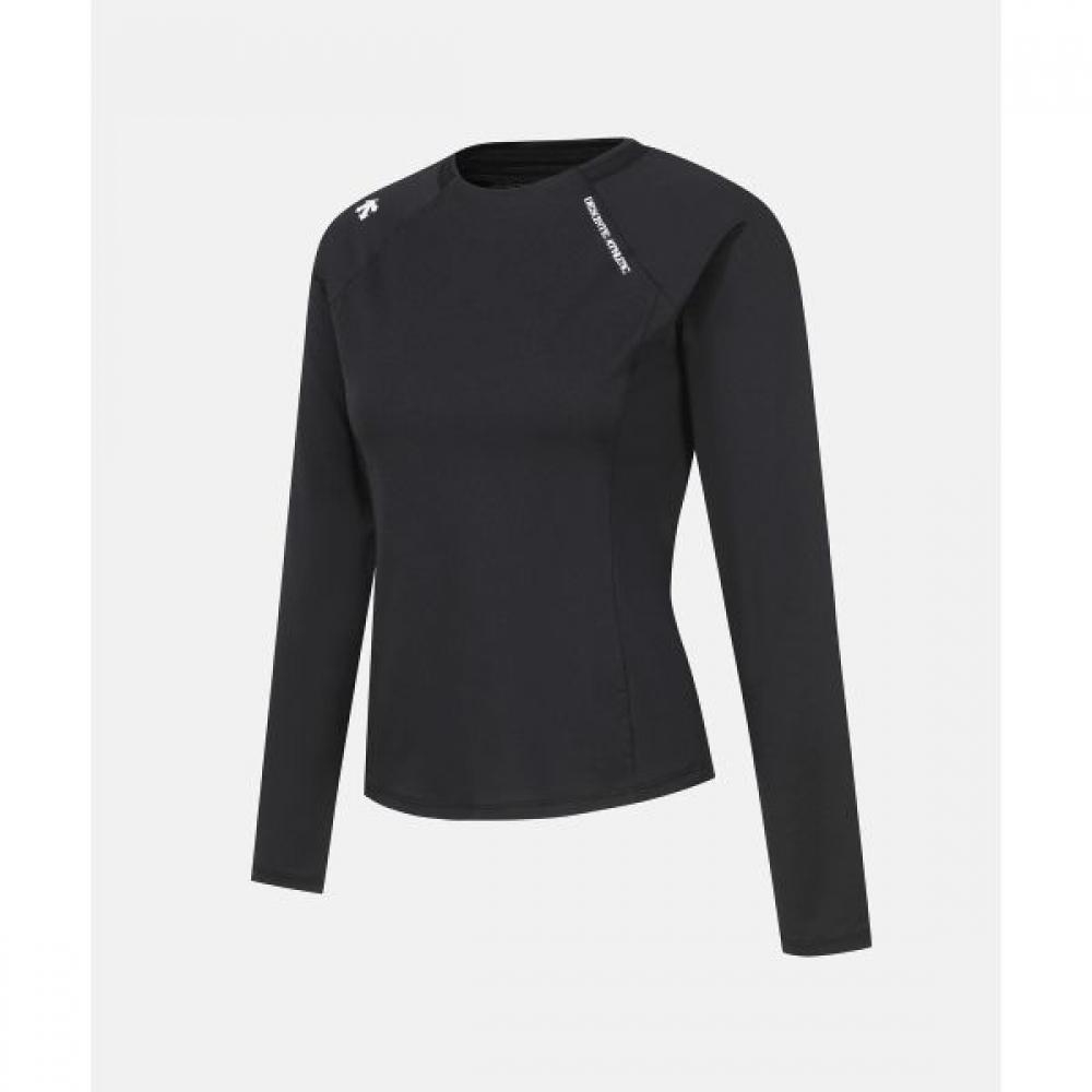 

DeScenTe Women S Slim FiT Long Sleeve T ShirT Black BLK0BLACK/85
