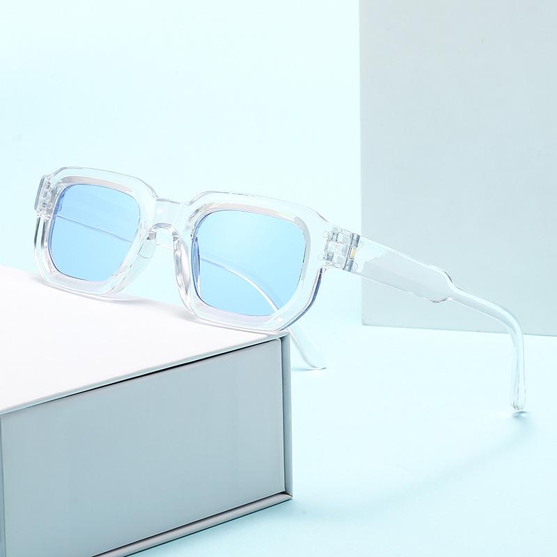 Square Retro European American Women's Sunglasses - High-End Fashion Sun Protection