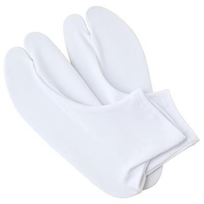 Stretch Tabi Covers for Sizes Elastic No All [SAKIKU-EN] Adults, 23-30cm, Non-Slip, Cuff, Fasteners, Stretchy, White, Seasons, Men's (White, 25-26)