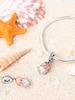 Copper Plated Original Charms Ocean Pearl Octopus Beads Fit Bracelet Women'S Jewelry Gift