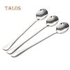 Long Handle Stainless Steel Tea Coffee Spoon Cocktail Ice Cream Soup Spoons Cutlery