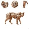 Animal Statue, Brass Figurine ,Creative Gift, Antique Ornament Feng Shui Decor for Study Room