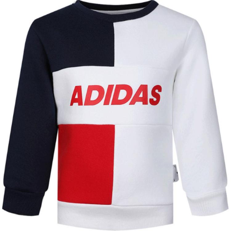 Adidas Sweatshirt White Children Aged 3 7 Years Old EH4056 122