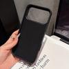 Solid Color Litchi Grain Style New Minimalist and Drop Resistant Protective Phone Case for iPhone 13 14 15 16 17 18 Pro Max Cove