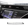 Black Wood Grain For Toyota Camry 2018- Air Outlet Vent Trim Center Console
