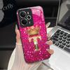 For Oppo Realme 14 14T 5G Case RMX5075 RMX5078 Fashion Letters Shockproof Tempered Glass Cover For Realme14 Realme14T 5G Pouch
