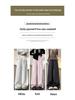 Chinese National Style 2024 Women's Wide-Leg Jacquard High-Waisted Satin Pants
