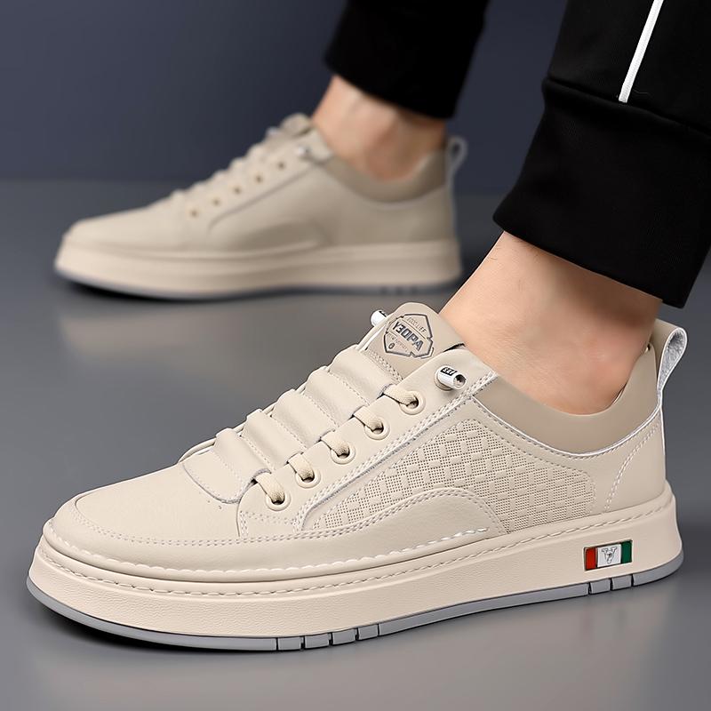 Mode Allround-Skateschuhe Herren Handgefertigt Leder Mode Laufschuhe Herren Heißer Verkauf Herren Slipper Luxusmarke Allround-Flats