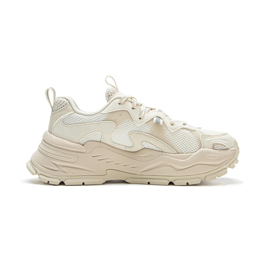 Li Ning Synthetic Leather TPU Reflective Classic Fashion Breathable Low-Top Casual Shoes Women sneakers AGCV474-2
