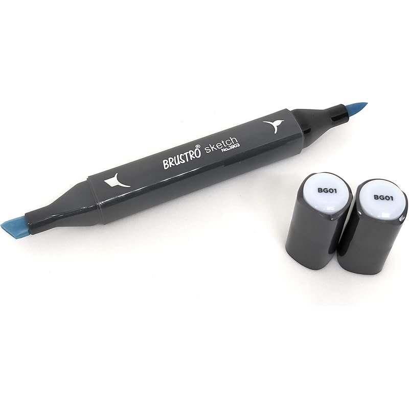 

Brustro Artists Sketch Marker Blue Grey 1 11 синий