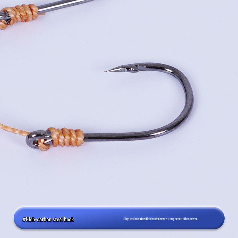Ise-Nii Anti-Tangle Octopus Eight-Claw Fishing Hook Set for Wild and Sea Fishing 8# Eight Hook (Two Sets)