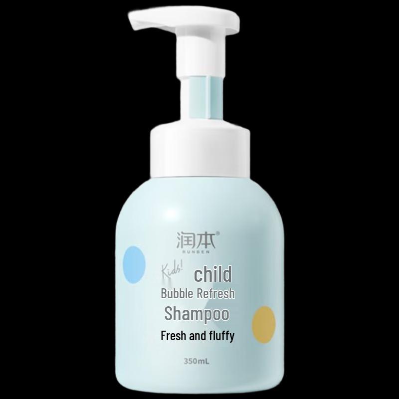 Runben Kids Refreshing Bubble Shampoo for Boys, 350ml