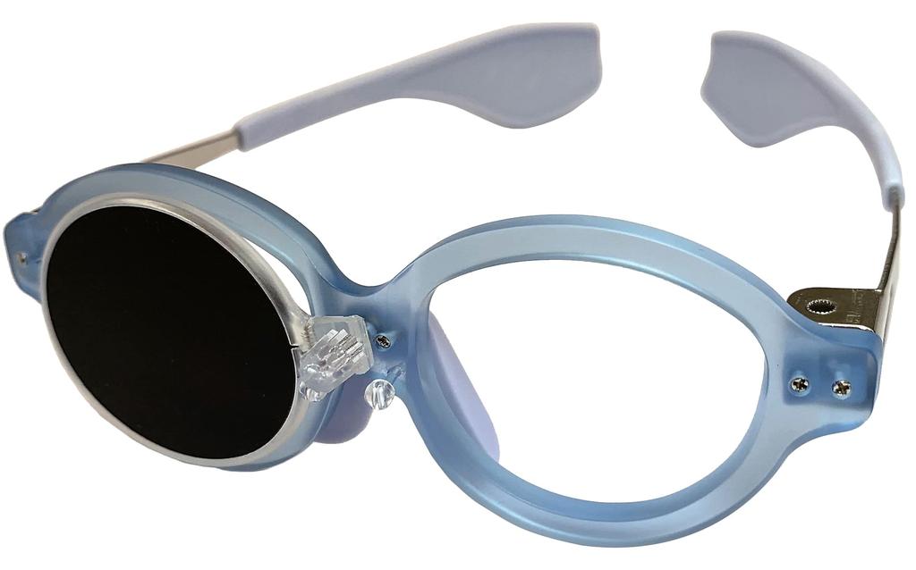 Wink for Preschool and Early Elementary School Protective Eyewear for Toddlers and Eye and Vision Tests Glasses, Small, Blue, Students, Lightweight,